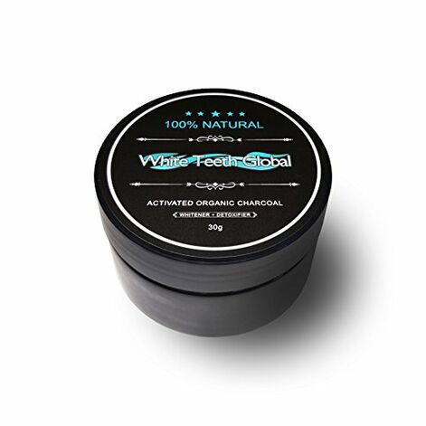 Activated Organic Charcoal for 100% Natural Teeth Whitening