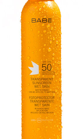 Babé Transparent Sunscreen Wet Skin SPF 50