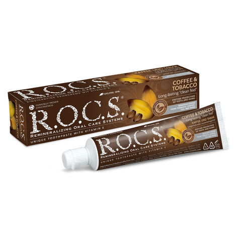 R.O.C.S. Coffee & Tobacco Toothpaste