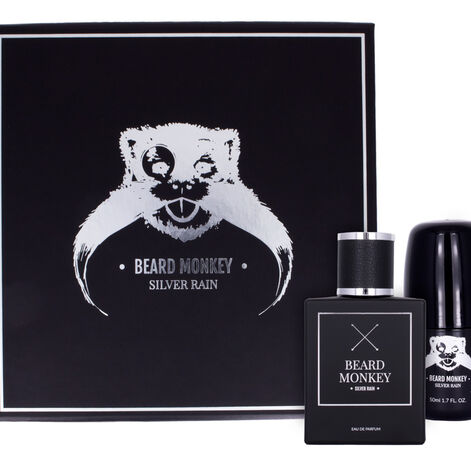 Beard Monkey Silver Rain Gift set