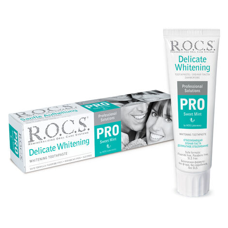 R.O.C.S. PRO Sweet Mint Teeth Whitening Toothpaste Valgendav Hambapasta