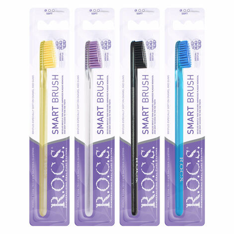 R.O.C.S. Smart Brush Toothbrush Soft Hambahari