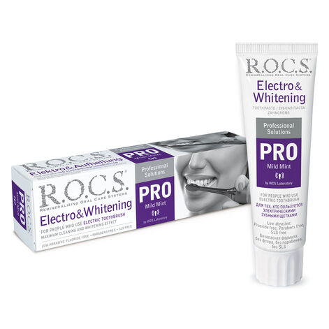R.O.C.S. Pro Electro & Whitening Toothpaste