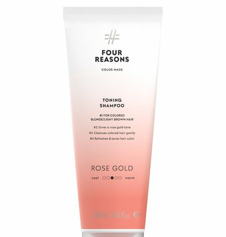 Four Reasons Color Mask Toning Shampoo Rose Gold