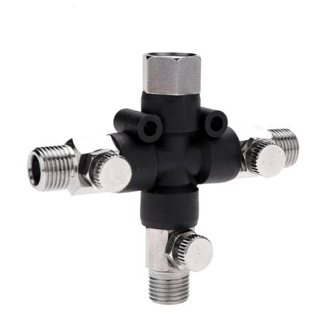 Airbrush Air Hose Splitter Fitting Connector Tool