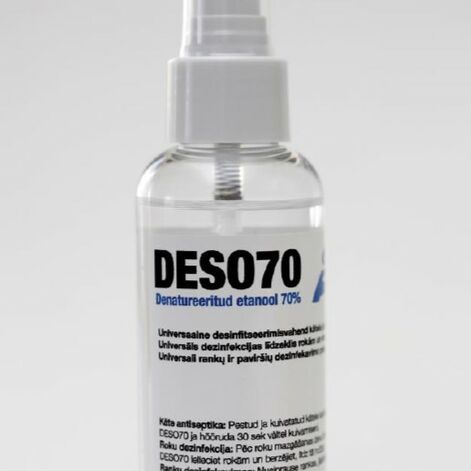 Deso80, Жидкий антисептик для рук, spray