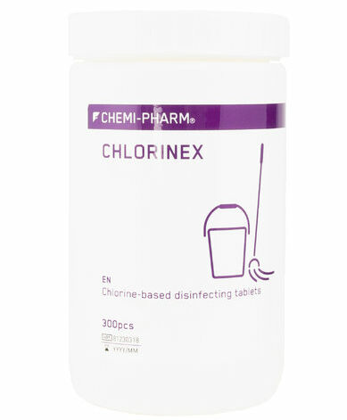 Chemi-Pharm Chlorinex 60 Chlorine-based disinfecting tablets