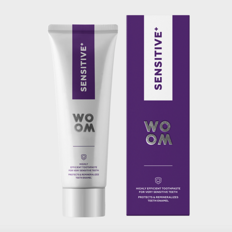 Woom Sensitive+ Toothpaste for wery sensitive teeth