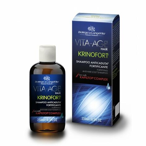 Bottega di LungaVita Krinofort Anti-Hair Loss Shampoo Šampoon hõrenevatele juustele
