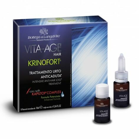Bottega di LungaVita Krinofort Anti-Hair Loss Intensive Treatment Intensiivampullid hõrenevatele juustele