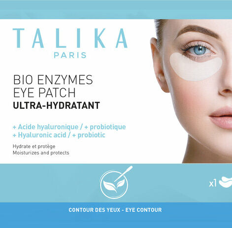 Talika Bio Enzymes Eye Patch Ultra Hydrating Silmaplaastrid hüaluroonhappe ja probiootikumidega