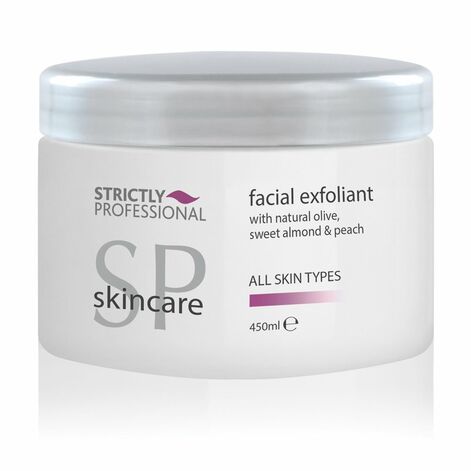 Strictly Professional Facial Exfoliant With Olive Stone, Sweet Almond and Peach