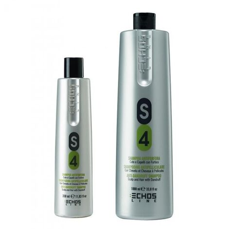 ECHOSLINE S4 - Šampūns pret blaugznām