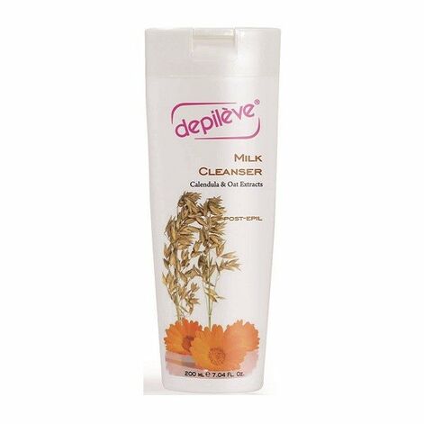 Depileve Milk Cleanser with calendula & oat extracts, 500ml.