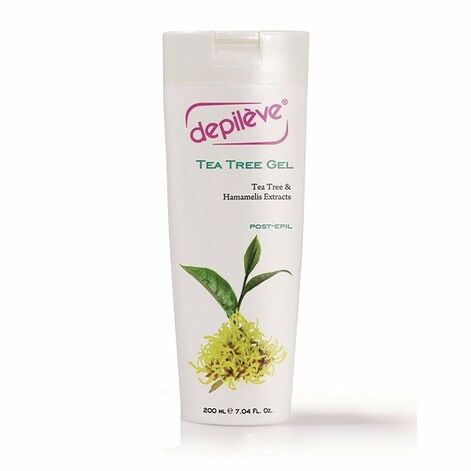 Depileve Tea Tree Gel, geel kasutamiseks enne või pärast depileerimist tundlikule nahale