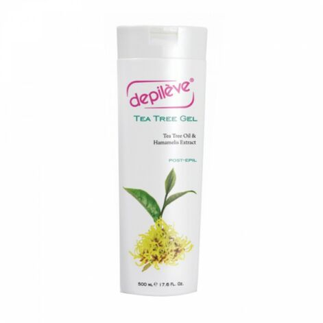 Depileve Tea Tree Gel with witch hazel and hamamelis extracts for sensitive skin