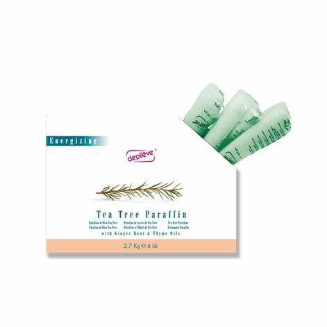 Depileve Paraffin - TEA TREE OIL PARRAFFIN with Ginger root and Thyme Oils