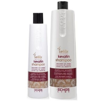 Seliar Keratin Shampoo Post-Treatment Shampoo SULFATES – SALT – PARABEN FREE