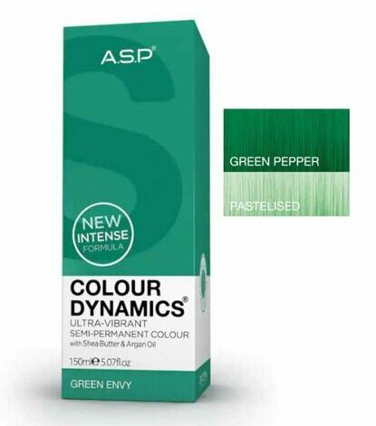ASP Colour Dynamics Silmapaistvad Poolpüsivärvid Green Envy