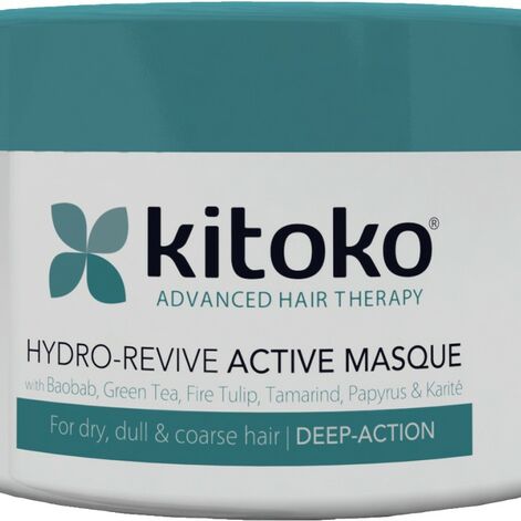 Kitoko Hydro-Revive Mask Kuivadele, Elututele ja Karedatele Juustele