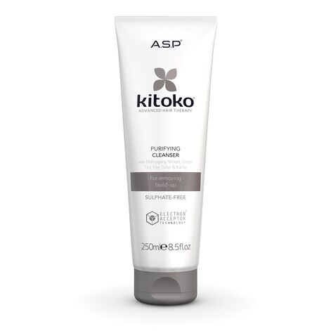 Kitoko Purifying - Dziļi Attīrošais šampūns. Pārāk apstrādātiem matiem un ar blaugznām