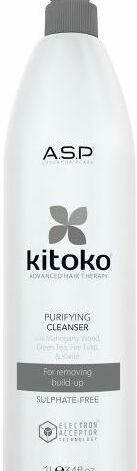 Kitoko Purifying - Dziļi Attīrošais šampūns. Pārāk apstrādātiem matiem un ar blaugznām