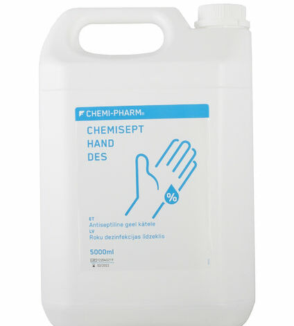 Chemi-Pharm Chemisept Hand Des, Antiseptiline geel kätele 73,5%