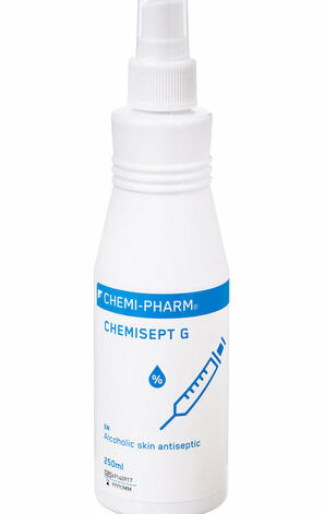 Chemi-Pharm Chemisept G - Antiseptisks ādas higiēnai, 75%