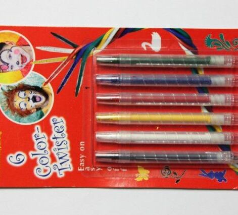 6 Color Twister карандаши для лица и тела краска, 6tk, 32g.