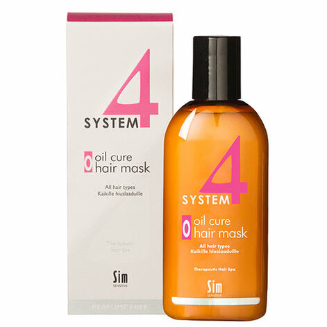 Sim Sensitive System 4 Oil Cure Hair Mask O Puhastav Palsam-Mask Rasusele Peanahale