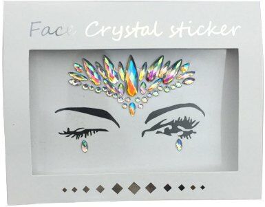 Face Crystal Sticker Kleebitavad Kivikesed Näole