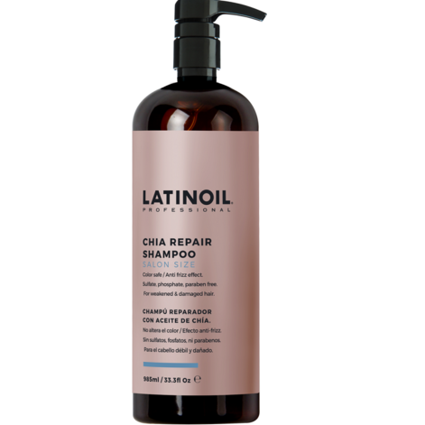 Latinoil Professional Chia Repair Shampoo Chia seemneõliga taastav šapmoon