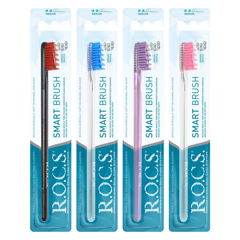 R.O.C.S. for adults Model medium Toothbrush Medium tandborste