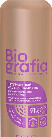 Estel Biografia Natural Master Shampoo for All Hair Types