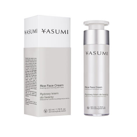 Yasumi Rice Face Cream, Toitev näokreem