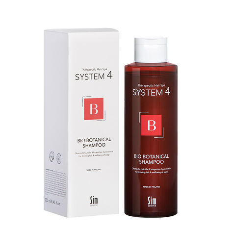 Sim System 4 Bio Botanical Shampoo, Šampoon Hõrenevatele Juustele