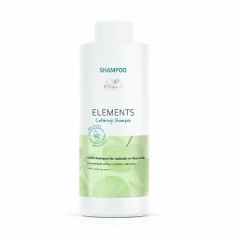 Wella Elements Calming Shampoo, Õrn šampoon tundlikule või kuivale peanahale