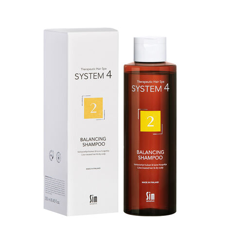 Sim System 4 Balancing Shampoo 2, Terapeutiline šampoon kuivale peanahale ja värvitud juustele
