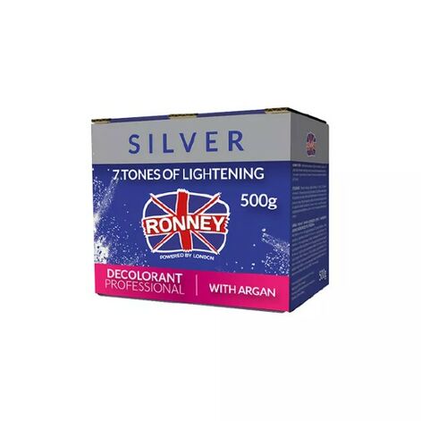 Ronney Professional Dust Free Brightener Powder with Argan, Dammfritt Blonding-puder med Argan