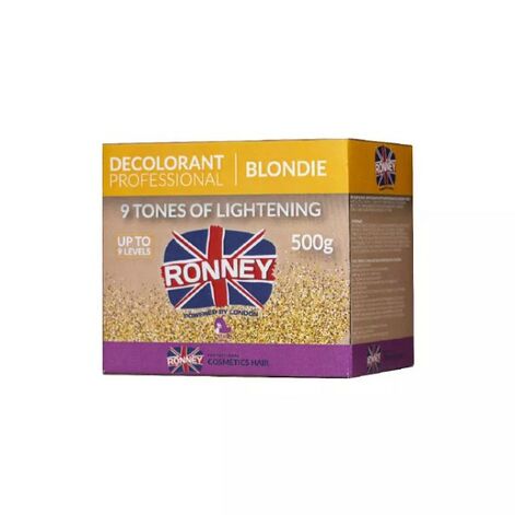 Ronney Professional Blondie 9 Tones of Lightening Dust Free Powder, Пудра для осветления волос
