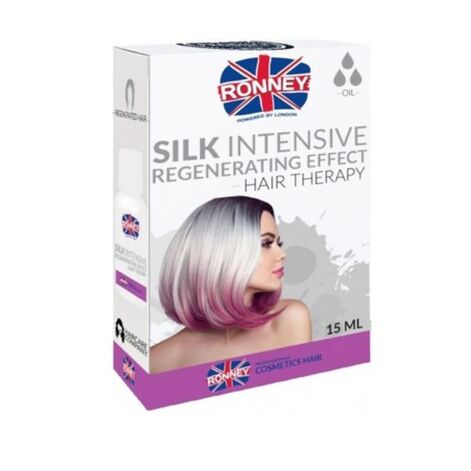 Ronney Professional Silk Intensive Regenerating Effect Hair Oil, Восстанавливающее масло для волос