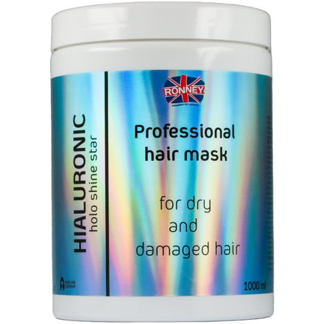 Ronney Holo Shine Star Hialuronic Mask, Увлажняющая маска для волос