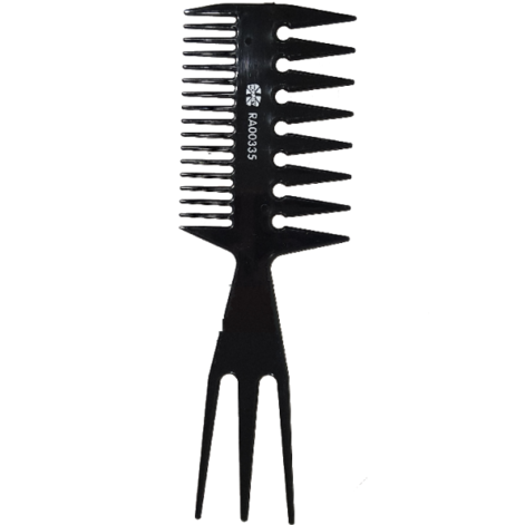 Ronney Professional 3-sided hair comb, En hårkam