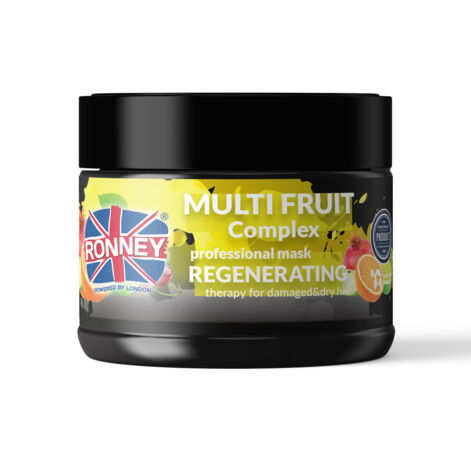 Ronney Professional Multi Fruit Complex Mask Regenerating, Naamio kuiville ja vaurioituneille hiuksille.