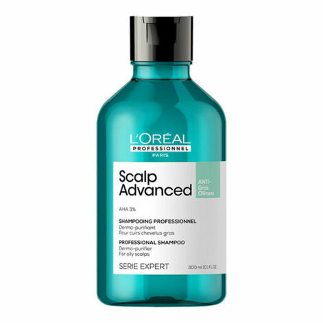 L'Oréal Professionnel Scalp Advanced Anti-Oiliness Shampoo, Puhastav Šampoon