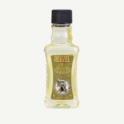 Reuzel 3-IN-1 Tea Tree Shampoo, Conditioner & Body Wash, Schampo, balsam och duschgel för män
