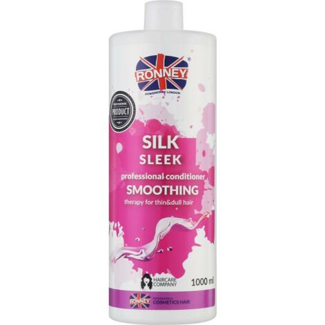 Ronney Smoothing Silk And Sleek Conditioner, Balsami ohuille hiuksille