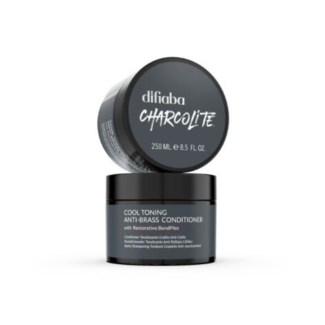 Difiaba Charcolite Cool Toning Antibrass Conditioner, Anti-gulhetsbalsam