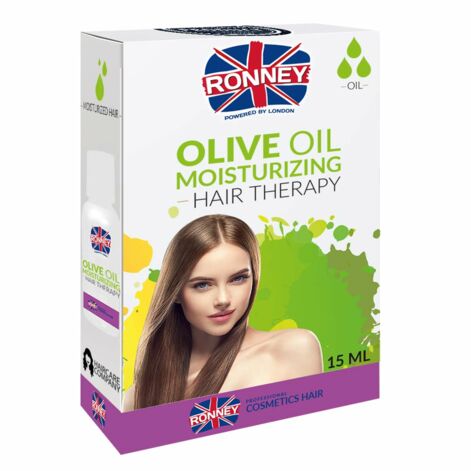 Ronney Professional Olive Oil Moisturizing Effect Hair Therapy, Olive oil for hair