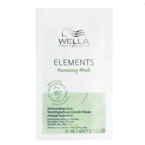 Wella Professionals Elements Renewing Mask, Обновляющая И Увлажняющая Маска Для Волос